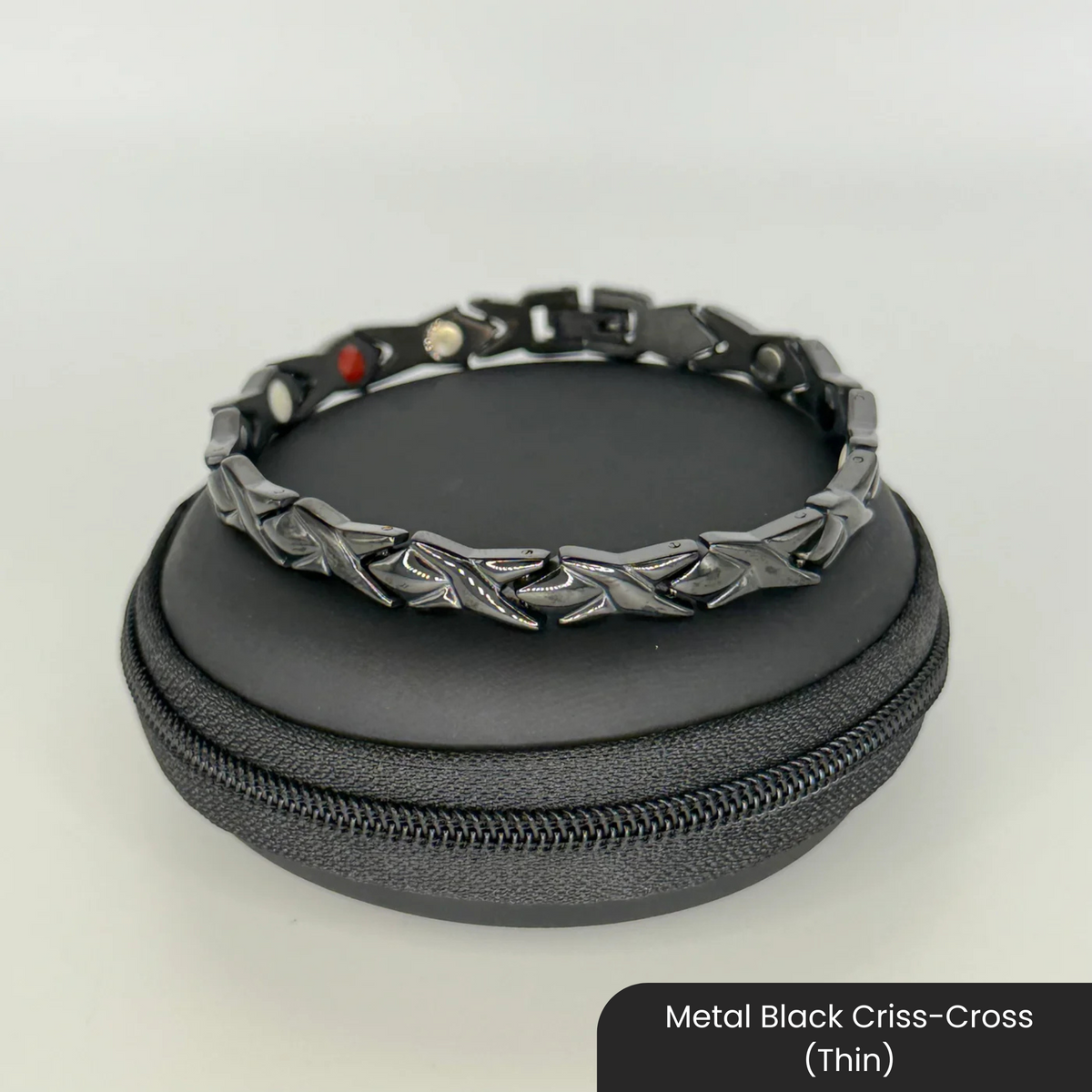 Therasage Bio Bands Metal Infrared Negative Ion Bracelet